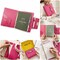 Wrapables A5 Croc-Embossed Planner and Journal Clutch, Refillable Undated Daily/Weekly Hardcover Premium Planner, Journal Notebook, Rose Pink